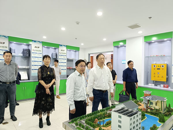 湖南省政协副主席、民建湖南省委会主委赖明勇莅临LD.COM走访调研